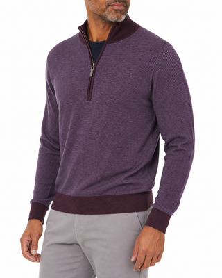 Ace Birdseye Quarter-Zip Sweater