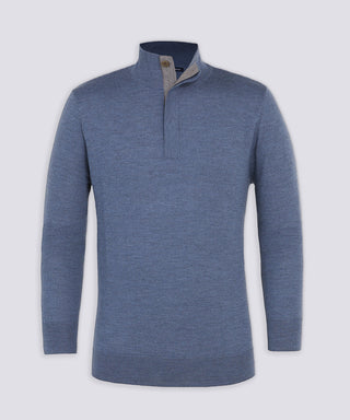 Desmond Quarter Button Sweater