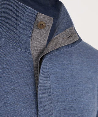 Desmond Quarter Button Sweater
