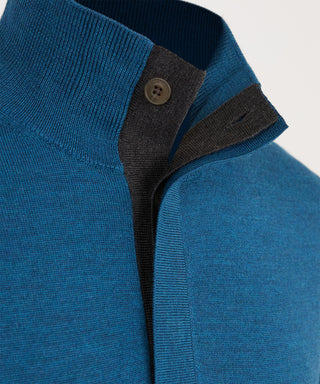 Desmond Quarter Button Sweater