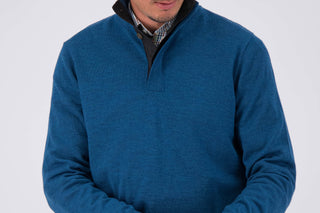 Desmond Quarter Button Sweater