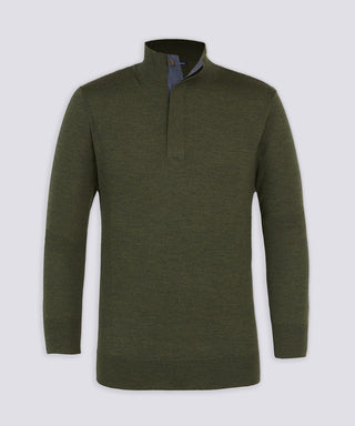 Desmond Quarter Button Sweater