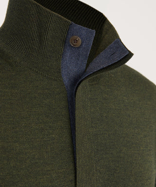 Desmond Quarter Button Sweater