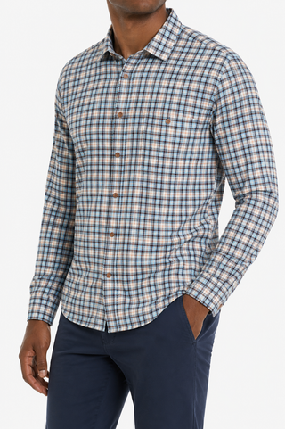 Noble Brushed Twill Sport Shirt