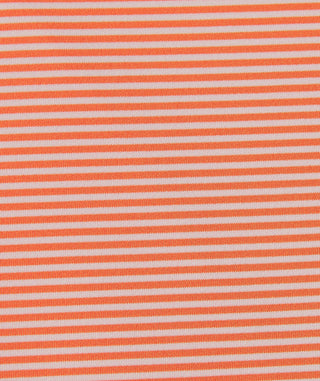 Carter Stripe Performance Men's Polo - Pattern Clementine - Turtleson