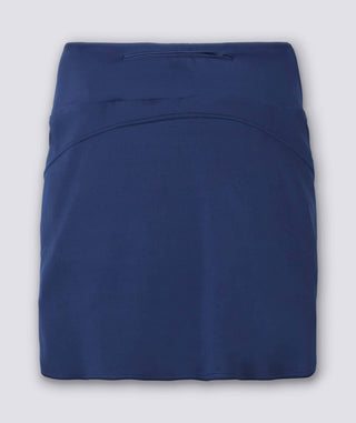 Luna Performance Skort - Back - Navy - Turtleson