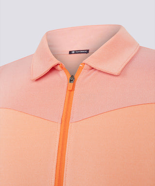 Wendy Sleeveless Half Zip Polo