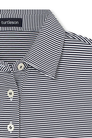 Collins Stripe Polo