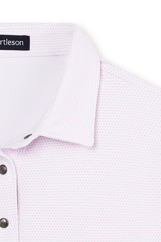 Cleo Sleeveless Snap Polo