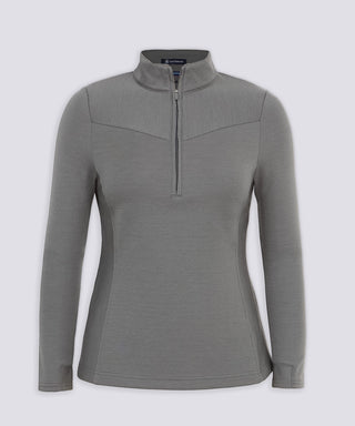 Women's Woolen Fleece Half Zip Pullover