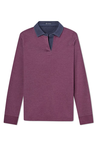 Cassi Long Sleeve Rugby Polo