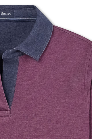 Cassi Long Sleeve Rugby Polo