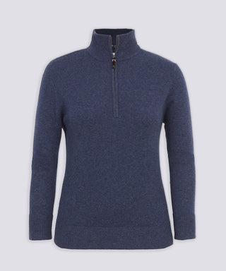 Isla Cashmere Quarter Zip