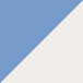 LUXE BLUE / ANTIQUE WHITE