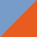 Luxe Blue/ Clementine