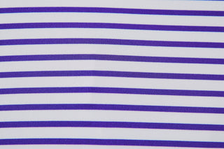 Gus Stripe Men's Performance Polo -Pattern Violet Turtleson 