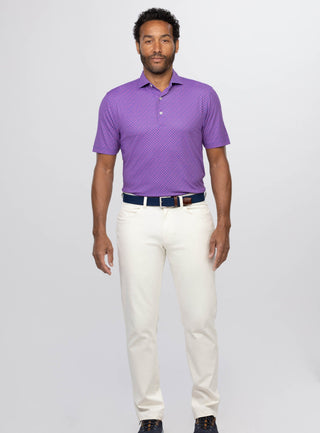 Brew Performance Men's Polo - Turtleson -Royal/Rose Brew