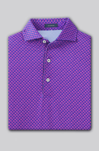 Brew Performance Men's Polo - Royal/Rose Brew Turtleson