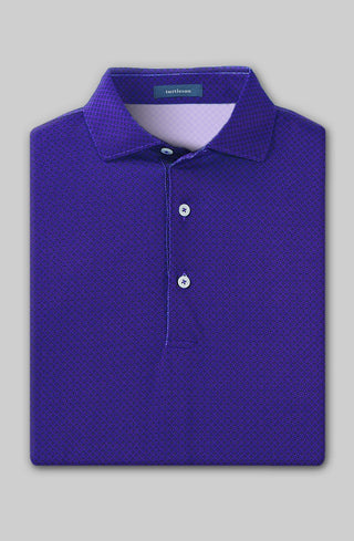 Mason Men's Performance Polo - Violet/Black Mason Turtleson