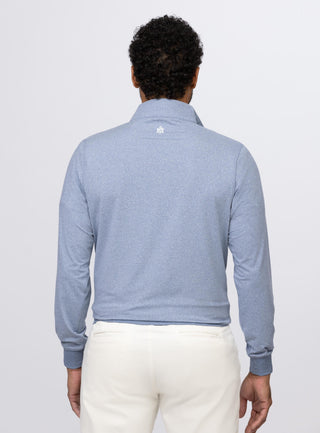 Siro Quarter-Zip Pullover - Back - Turtleson -Navy