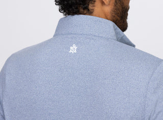 Siro Quarter-Zip Pullover - Back Yoke - Turtleson -Navy