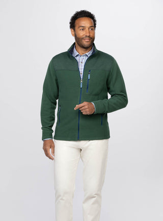 Steele Full Zip Men's Jacket - Turtleson -Evergreen