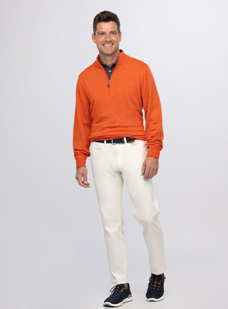 Wallace Quarter-Zip Men's Pullover -  Outfit Clementine - Turtleson