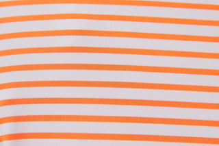 Gus Stripe Men's Performance Polo - Pattern Clementine Turtleson