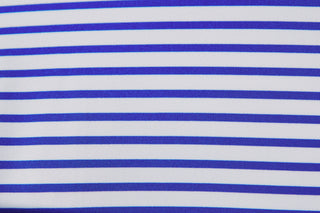 Gus Stripe Men's Performance Polo - Pattern Royal Turtleson