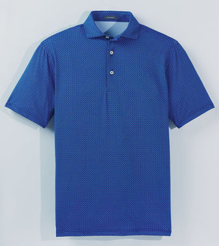 Mason Men's Performance Polo - Front - Navy/Lavender Turtleson